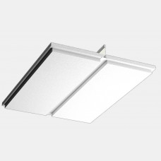 Акустилайн (Akustiline) Гамма RAL 9003 (0,6x0,6м) кромка E15