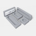 Звукоизоляционный подрозетник 1-секционный SoundGuard S-BOX 1